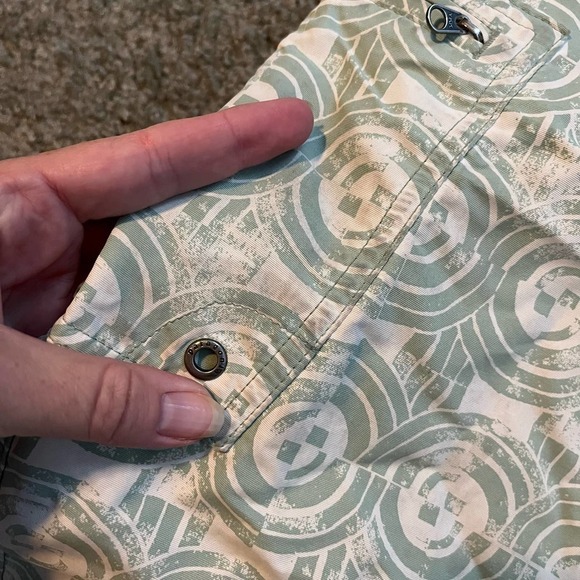 Patagonia paddler board shorts deco blox green men’s size 32 - Picture 9 of 9